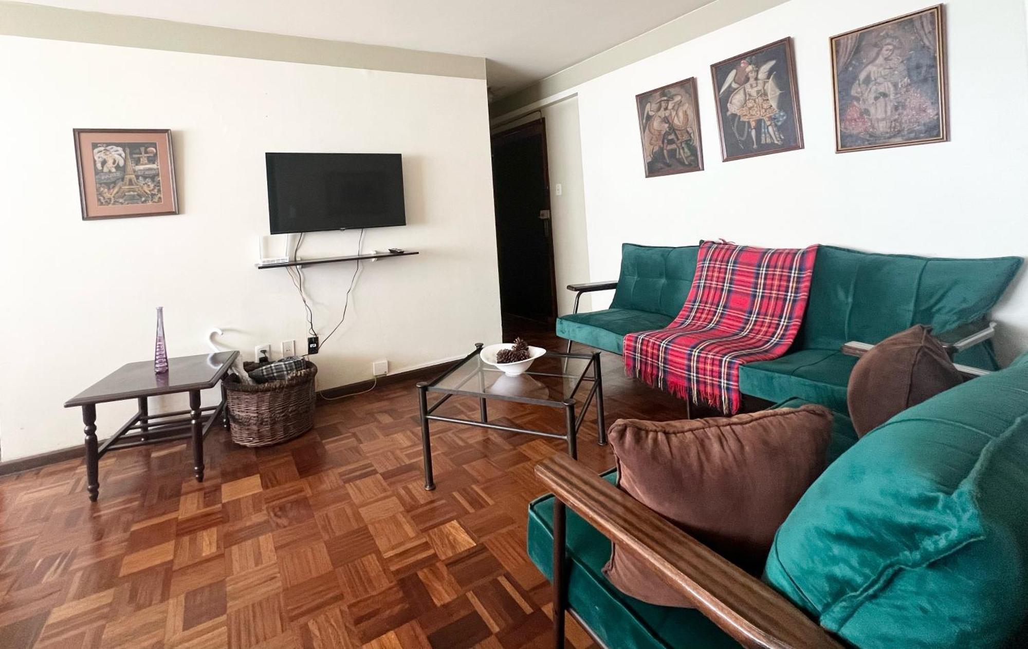 Departamento Acogedor En La Mejor Zona De La Paz Apartment Bagian luar foto